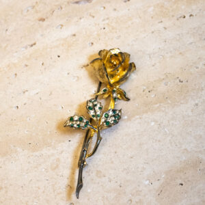 Broche rose